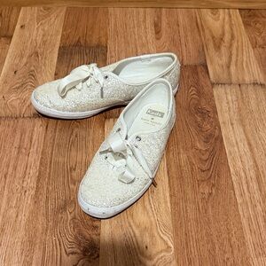 Keds by Kate spade Glitter Sneakers - white